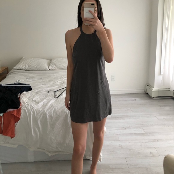 Revolve NBD grey dress